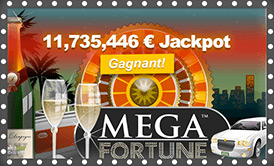 Mega Fortune - 1 735 446  Jackpot